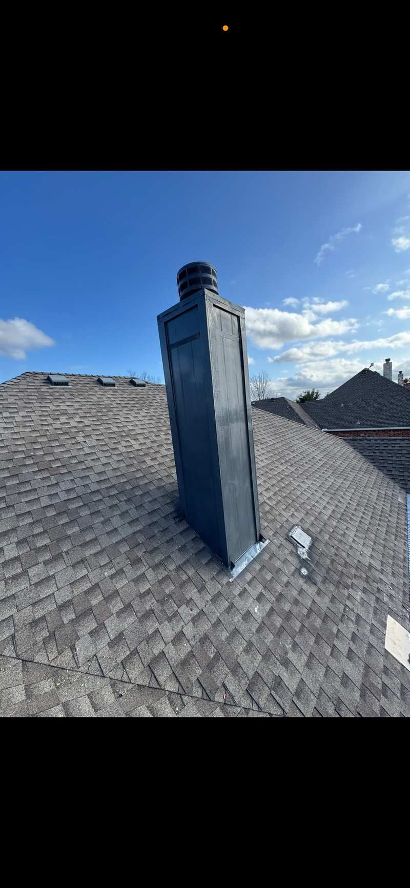 Chimney surround after